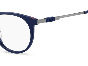 Premium Men Hugo Eyeglasses: HG 1154 - Matte Blue - SpecSMART Eye Clinic (Zoom View)